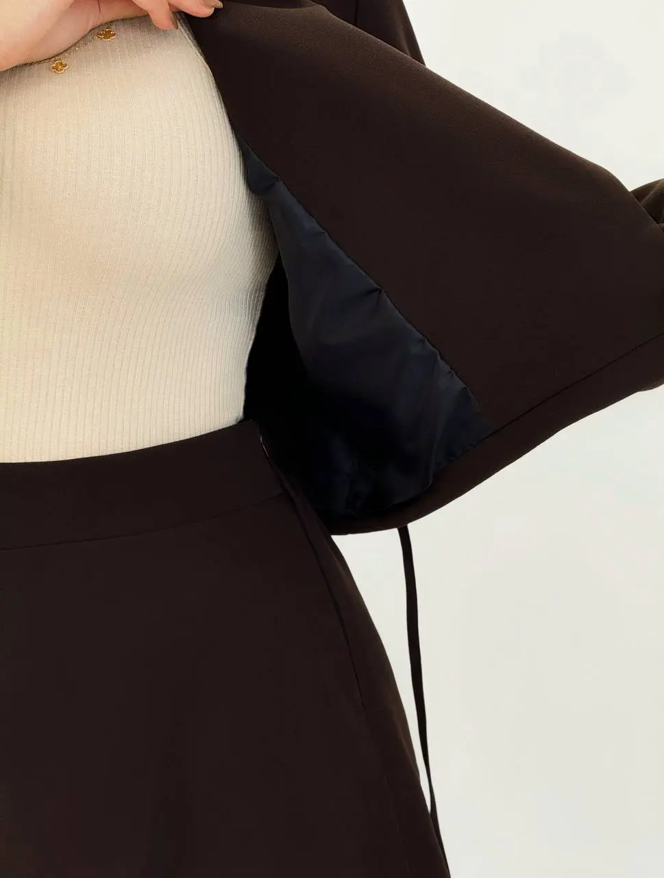 3612-کت و دامن مزونی مسیحا